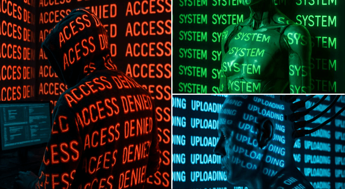 Infinite reflection of a single word