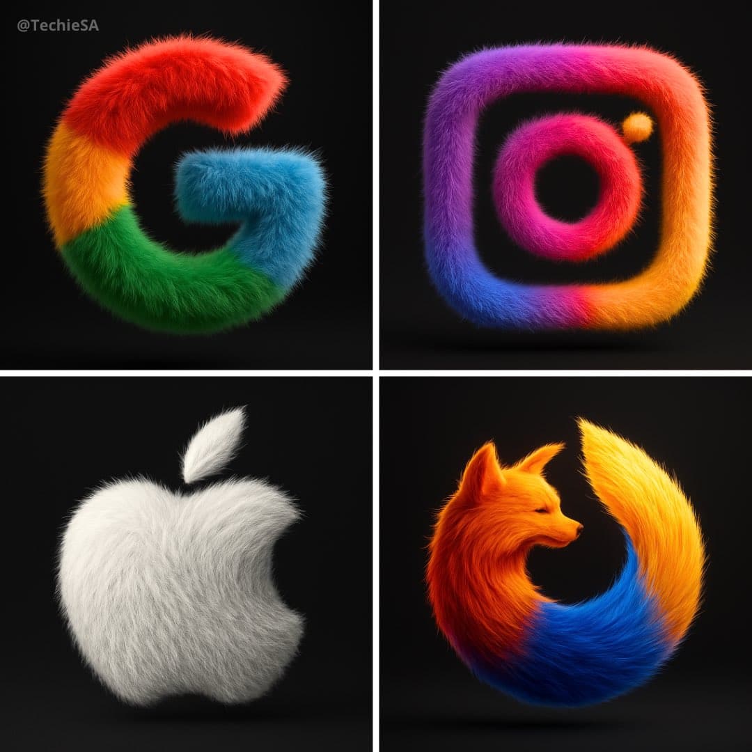 3D fluffy objects