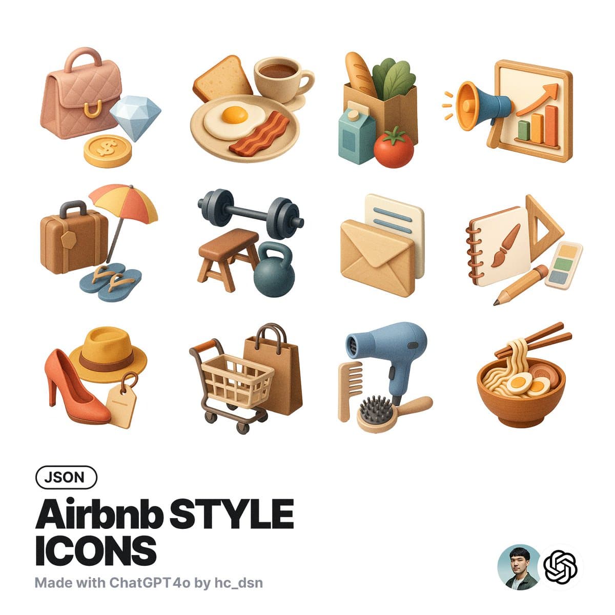 Airbnb-style icons