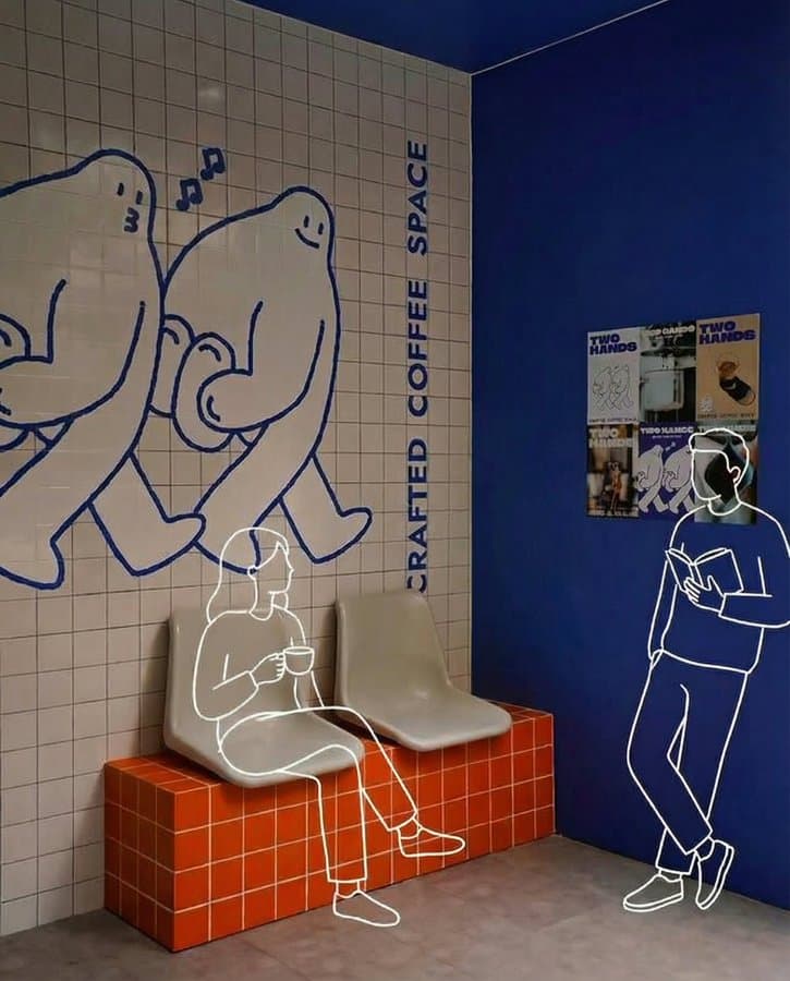 Agrega personajes de boceto a tus fotografías reales