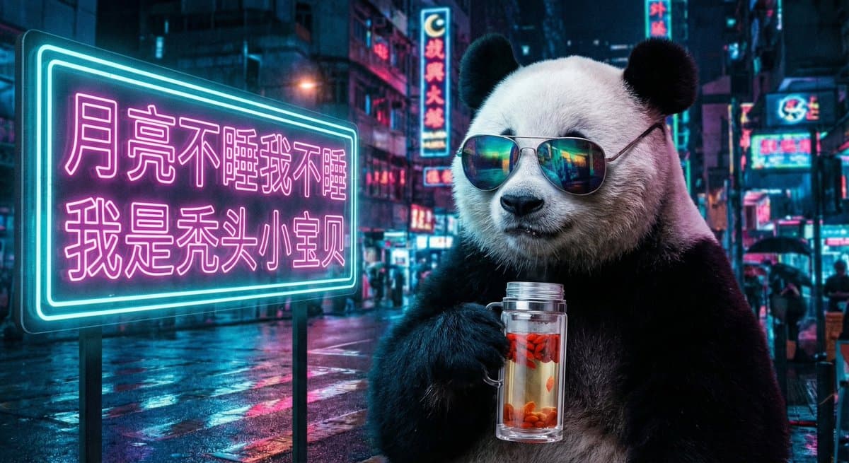 La luna no duerme, yo tampoco duermo.